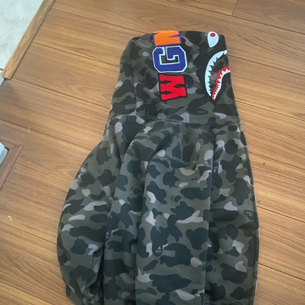 Black bape hoodie